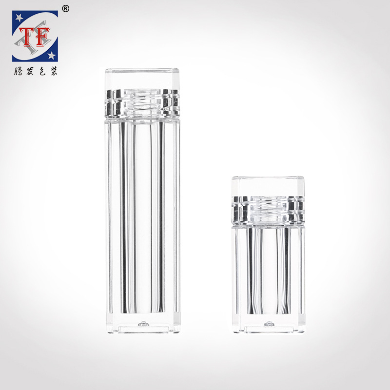 跨境亚克力长方形2ml4ml瓶子压片瓶片剂塑料瓶胶囊瓶四方