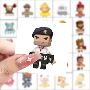 116张迷你世界贴纸可爱卡通