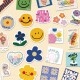 270张ins风韩式 饰可爱治愈卡通不重复防水贴纸 涂鸦贴纸diy手账装