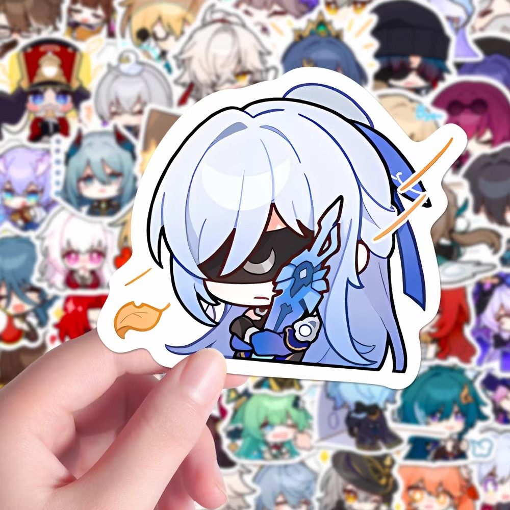 200张崩坏星穹铁道表情贴纸手账人物卡通diy可爱装饰手机贴画防水,文具电教/文化用品/商务用品,贴纸/立体贴纸,淘宝优惠券,粉丝福利购,淘宝优惠卷