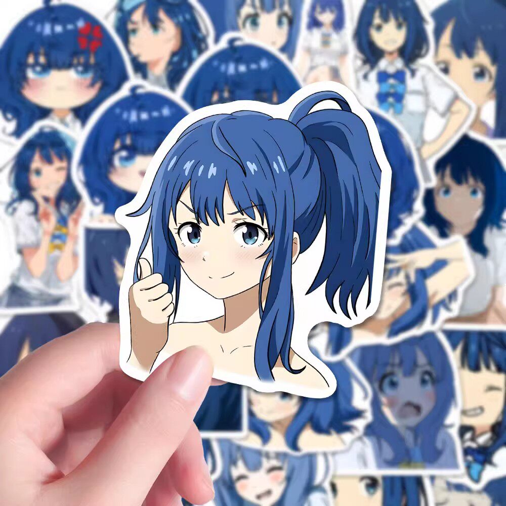 96张败犬女主二次元动漫贴纸