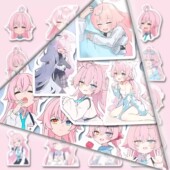 114张碧蓝档案小鸟游星野表情包贴纸可爱动漫贴画diy防水标签自粘