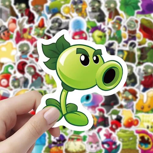 植物大战僵尸贴纸周边素材