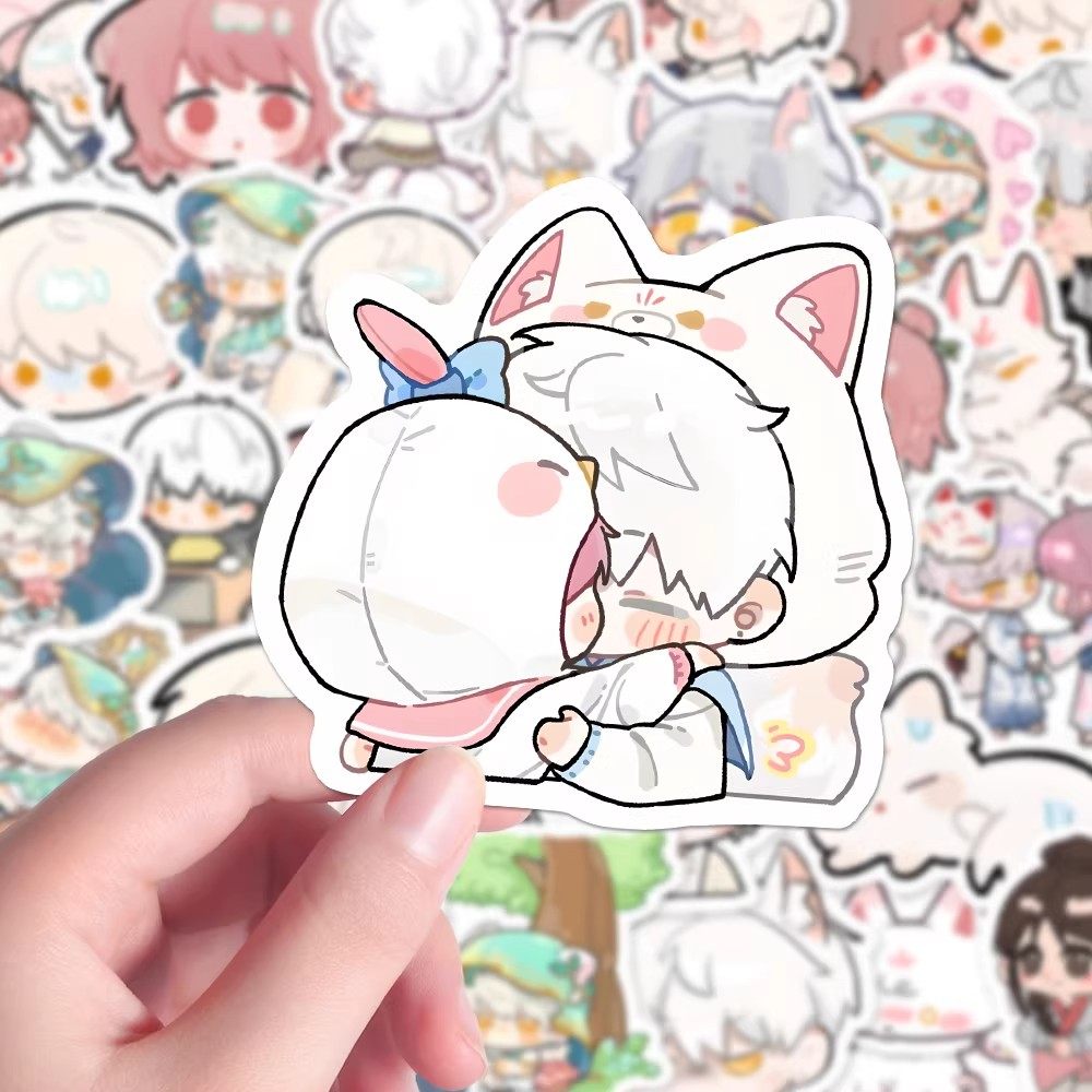 120张齐司礼贴纸可爱卡通光夜周边小贴画装饰diy手账墙面桌面防水,文具电教/文化用品/商务用品,贴纸/立体贴纸,淘宝优惠券,粉丝福利购,淘宝优惠卷