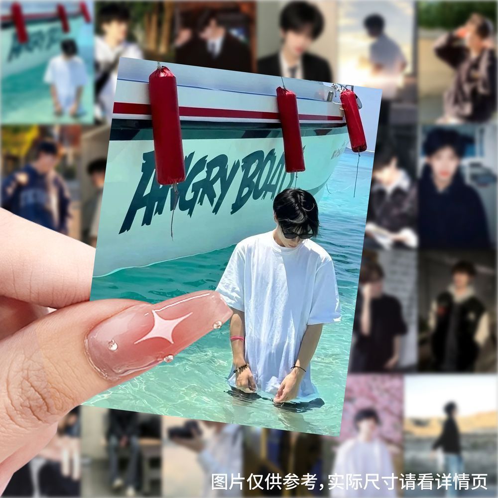 爆款青春氛围感少年贴纸ins风校园笔记本行李箱手账防水贴画diy