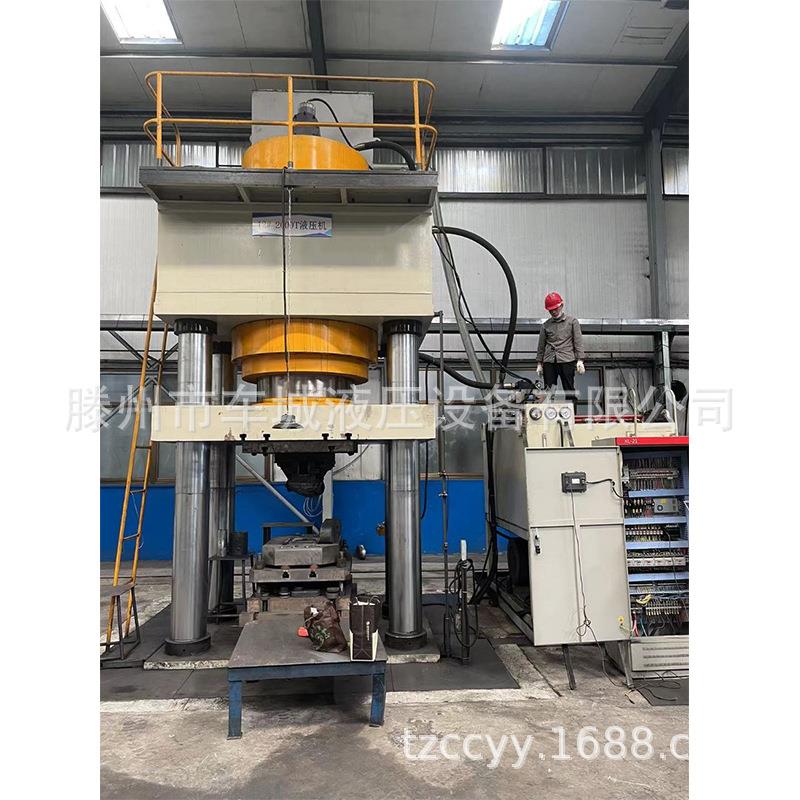 1000吨液压机快速四柱1000吨四柱液压机防弹插板头盔液压机参数