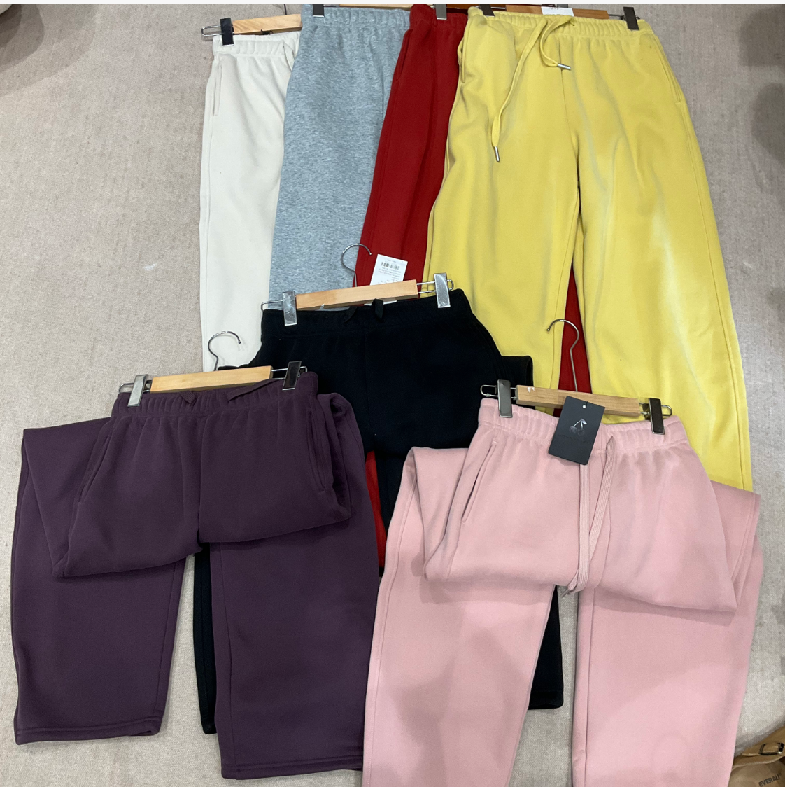 【泡芙专享】一条过冬加绒卫裤