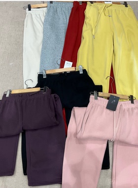 【泡芙专享】一条过冬加绒卫裤