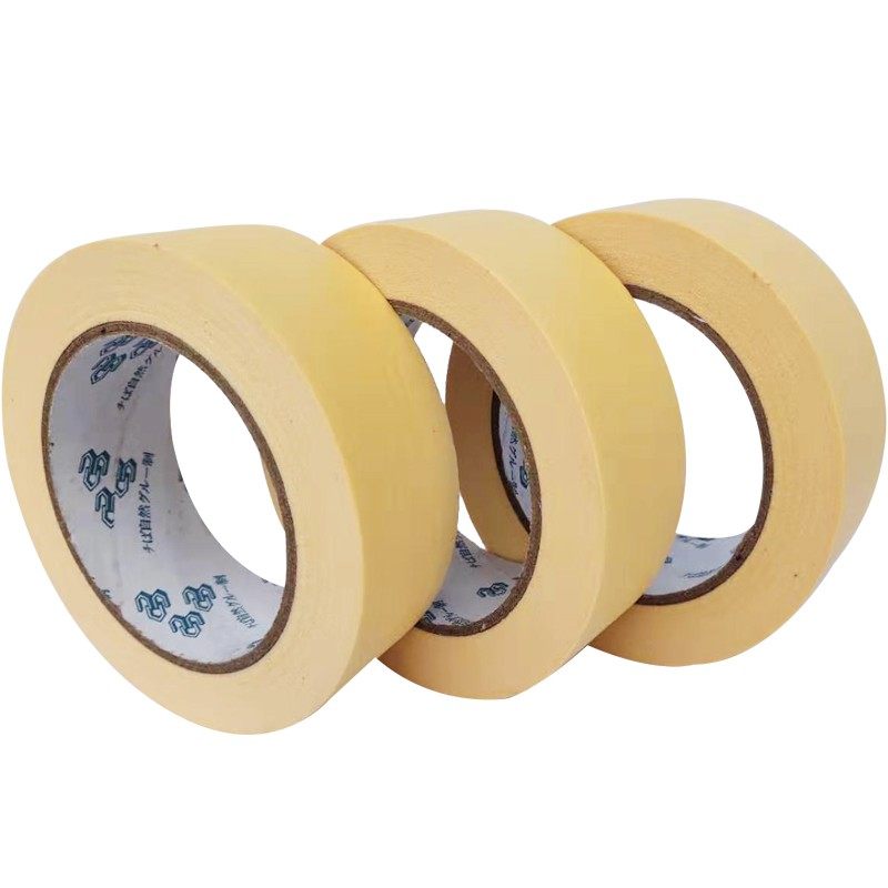 高粘黄色美纹纸胶带汽车油漆喷漆遮蔽美缝耐高温真石漆分色纸胶带,文具电教/文化用品/商务用品,胶带/胶纸/胶条,淘宝优惠券,粉丝福利购,淘宝优惠卷