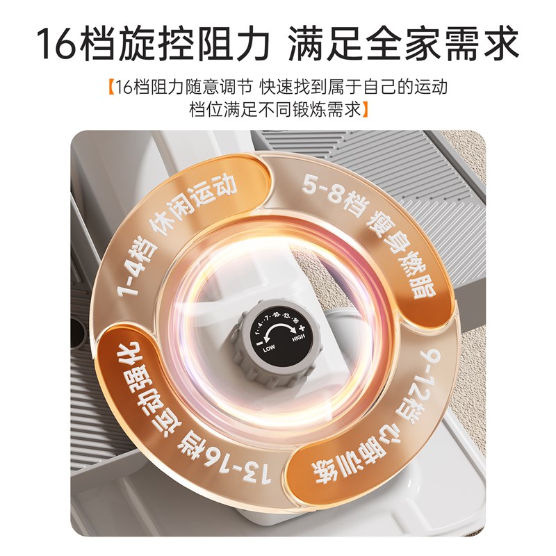 迷你椭圆机家用健身小型静音椭圆仪多功能mini太空漫步踏步走步机