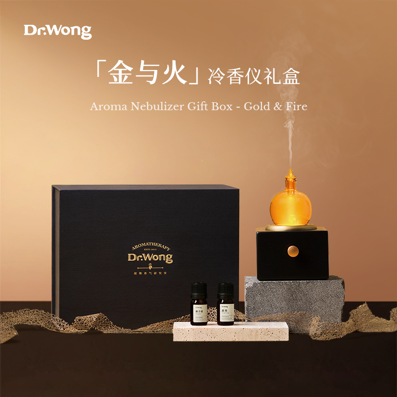 【618送礼甄选】DrWong金与火冷香仪家用香薰机高级送礼精油扩香
