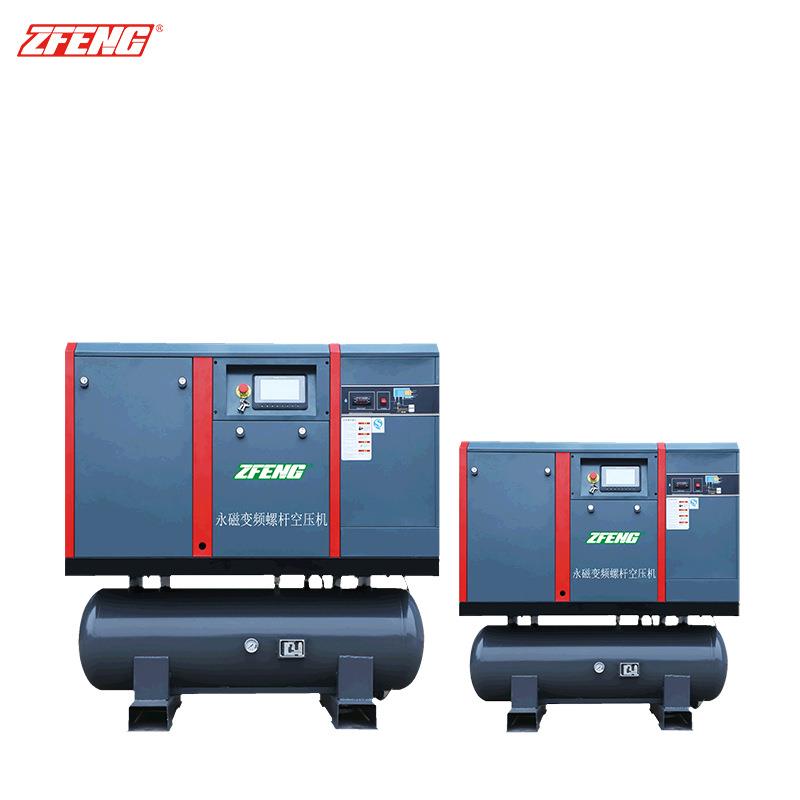 珠峰高压力活塞空压机250KW耐腐蚀不锈钢管路工厂长期稳定用