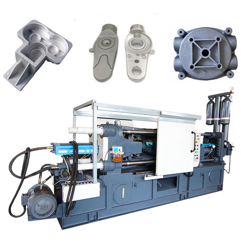 隆华200T小型卧式冷室节能新型压铸机用于制作美工刀外壳