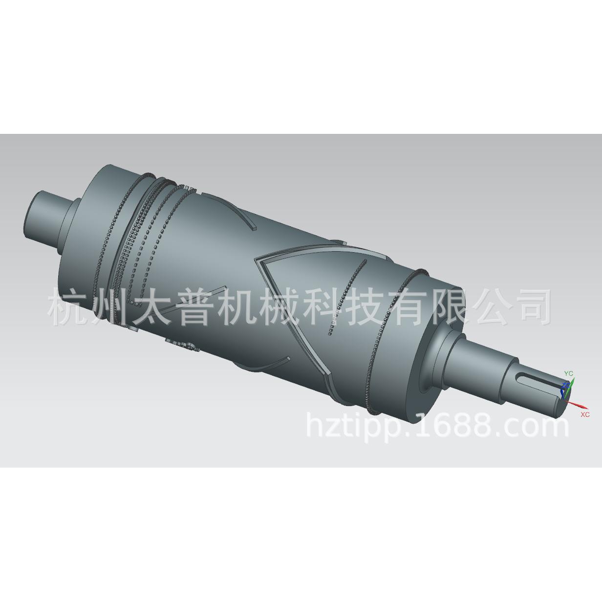 【加工定制】口罩机压花轴滚花轴仿形压板