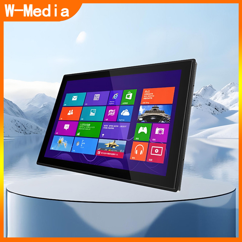 32寸内嵌入式触摸屏 开放电容显示屏卡扣式广告机高清显示器现货