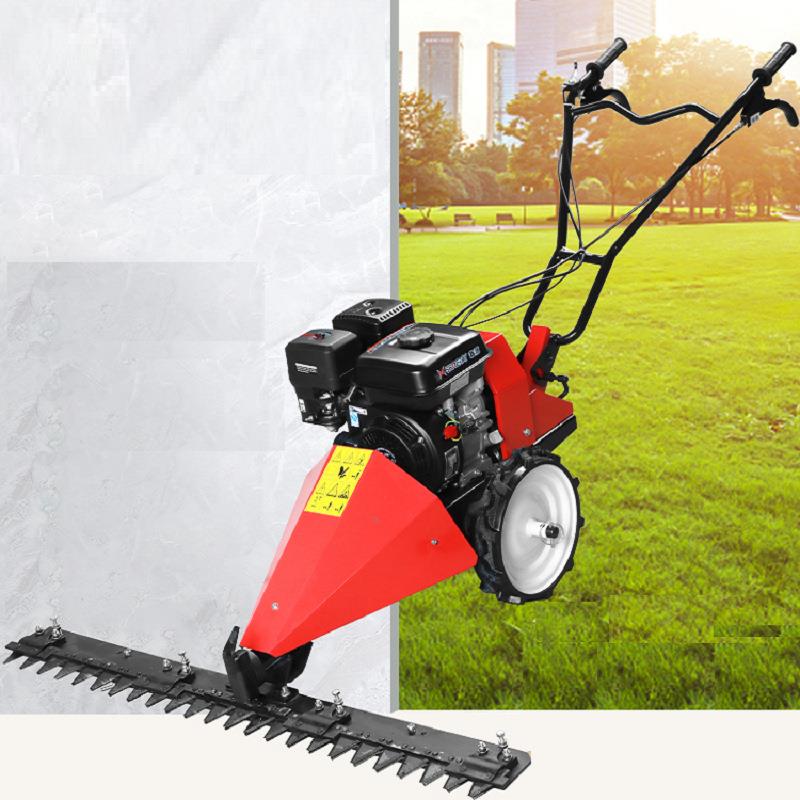 升级新款现货手推剪草机 大马力柴油割草机 农田高草荒草打草机