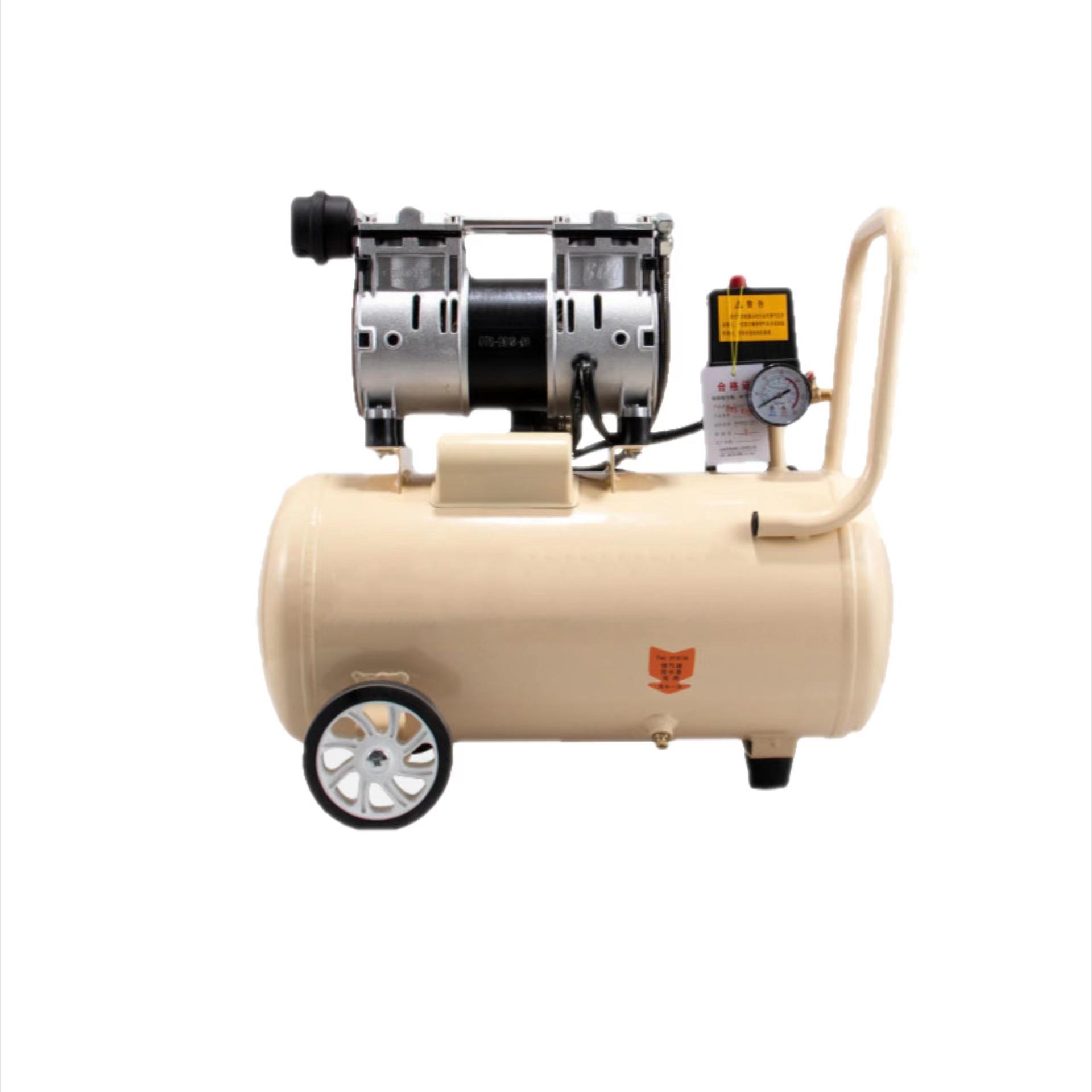 小型空压机 30L/50L 全铜线静音空气压缩机 单头/双头打气泵 220V