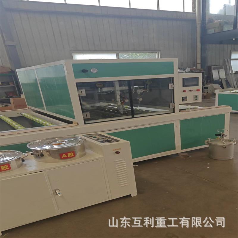 木板装饰画喷胶机淋胶机 复古屏风喷胶封釉机 晶瓷画淋胶设备