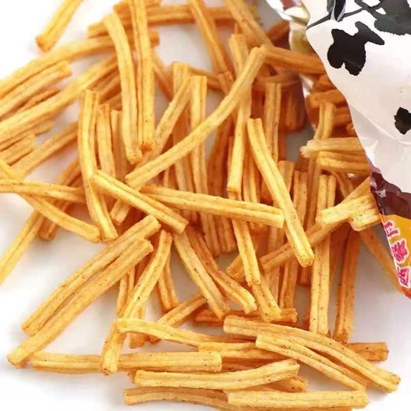 椒盐土豆条35克x10袋休闲食品经典8090怀旧薯条膨化小零食大礼包