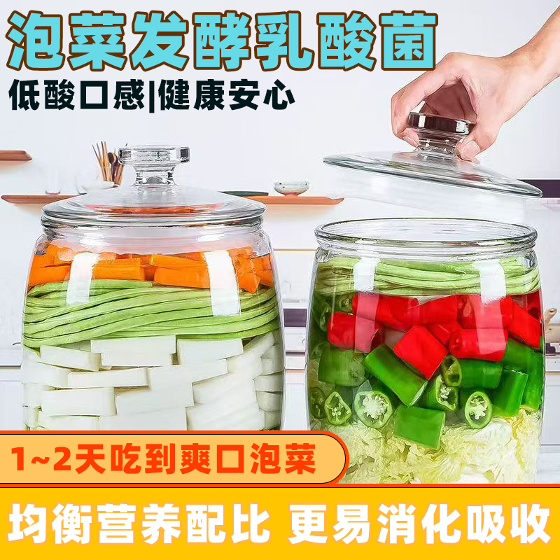 泡菜发酵菌家用泡菜乳酸菌快速发酵粉自制酸豆角萝卜泡菜酵母粉