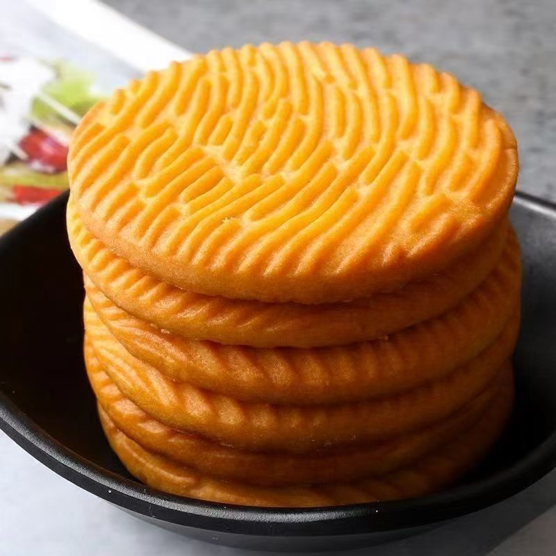 猴菇饼干2500g5斤/500g1斤净重起发美味奶香猴头菇味早餐饼干