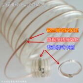 PU钢丝通风管扫地车通风吸尘管吸尘车耐磨软管透明钢丝伸缩波纹管