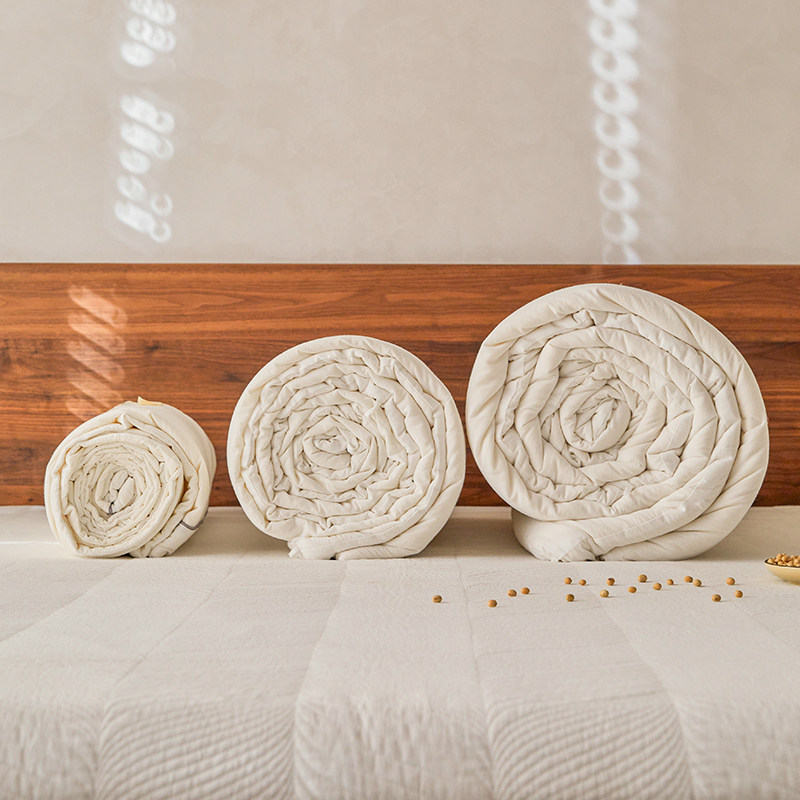 月亮睡了 A类无染大豆被春秋被冬被纯棉大豆纤维被子被芯加厚被褥,床上用品,化纤被,淘宝优惠券,粉丝福利购,淘宝优惠卷