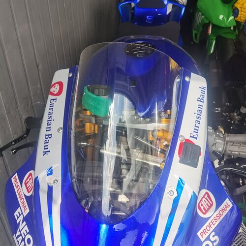 竞技挡风玻璃赛道专用风挡zx6r R1 R6风挡风镜防碎