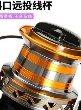 鱼轮9000-12000型斜口远投锚鱼轮全金属线杯鱼线轮锚竿大渔线轮