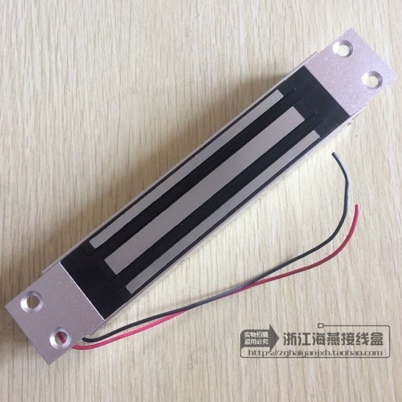长方形电磁铁194/34/22 12V24V直流吸盘电磁铁 吸力180公斤电磁锁