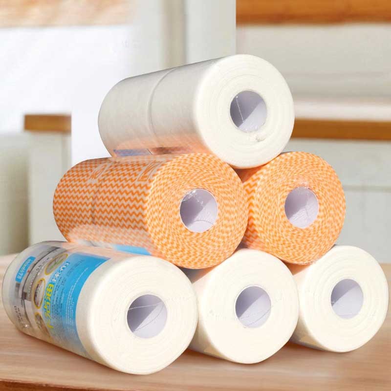 加大加宽加厚懒人抹布干湿两用厨房用纸可水洗无纺巾一次性洗碗布