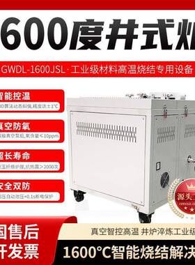 井式气氛炉侧开式炉门设计自动泄压阀不锈钢真空密封系统烧结炉