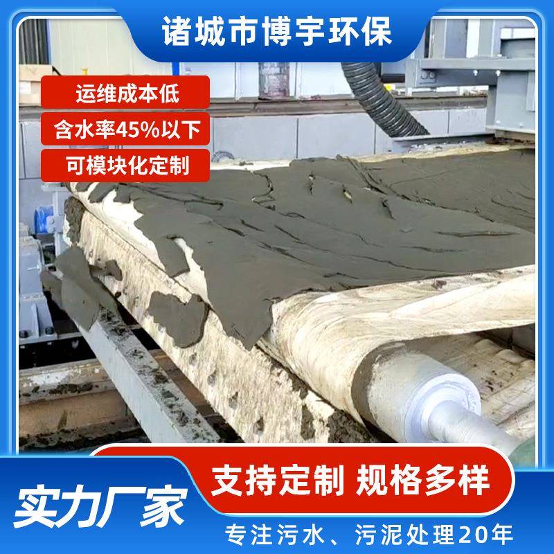 博宇泥浆分离机智能叠层超高压污泥脱水设备超高干污泥脱水机
