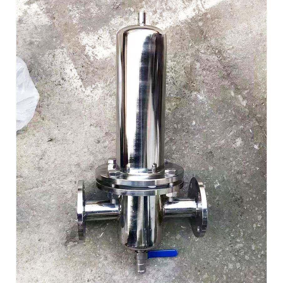 200目蒸汽油品水处理管道除杂质不锈钢篮式过滤器DN6580过滤器