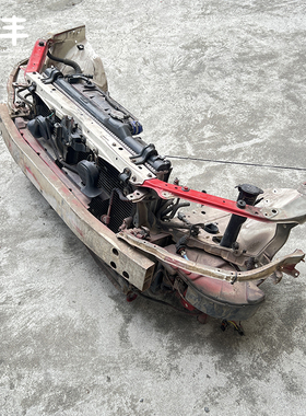 雷克萨斯IS200龙门架水箱散热网电子扇总成前杠内铁原装拆车件