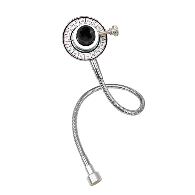 磁性1/2扭矩分度器角度规扭力力矩转角仪指针式表盘 汽修工具