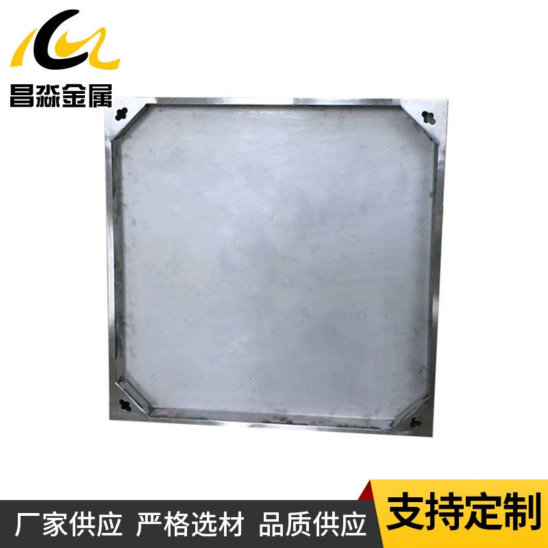 304不锈钢井盖加工定制方形隐形装饰井盖下沉式镀锌板304井盖