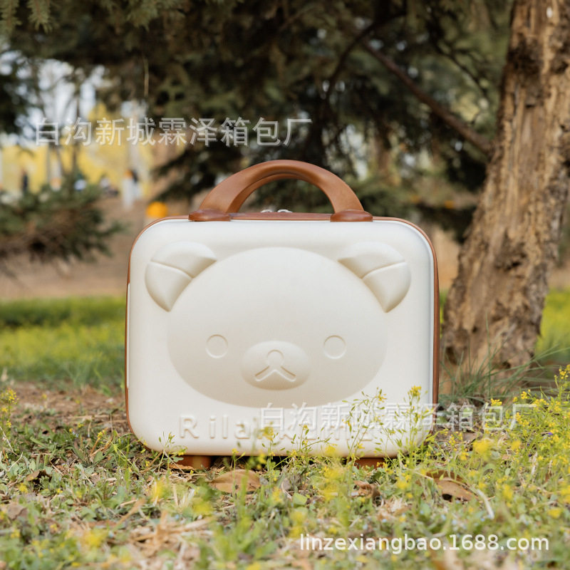 手提箱卡通行李箱女便携