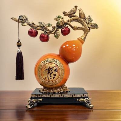 新中式葫芦摆件福禄平安乔迁新居