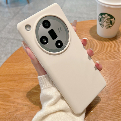 真液态硅胶适用oppofindx7手机壳新款Ultra软糯Find X6pro亲肤手感findx8全包防摔简约纯色男女时尚por软外壳