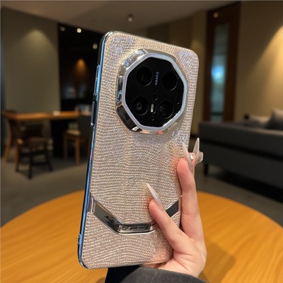 【高品质】香槟金龙鳞皮纹适用华为mate70rs非凡大师手机壳mate70保时捷全包防摔保护套mate60rs简约高级感60