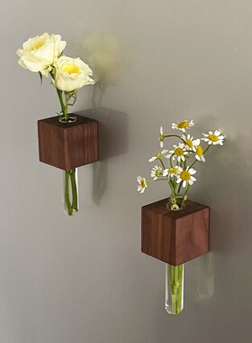 冰箱贴花瓶日式风手作磁吸磁性