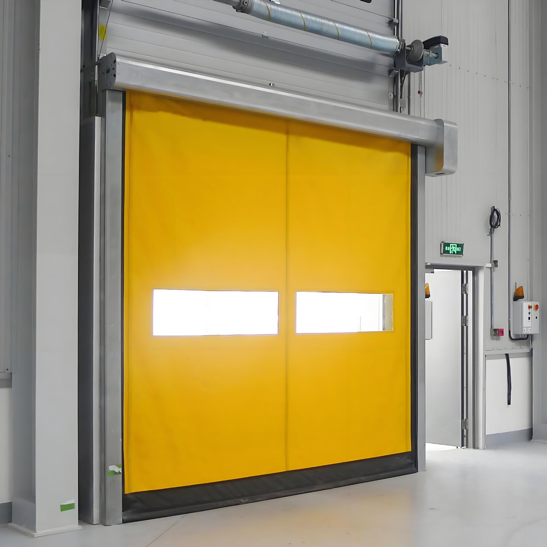 厂家PVC快速拉链门洁净室密闭门恒温恒湿烘焙房自动感应开启快速