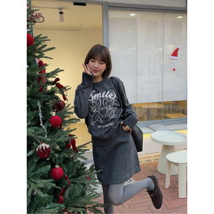 25冬新款 100%绵羊毛烫钻圆领套头提花针织衫 宽松显瘦 原C纱 ASBR