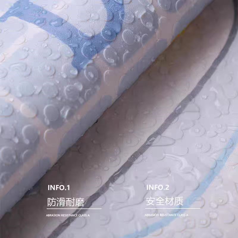 浴室防滑垫淋浴儿童浴缸洗澡脚垫防摔垫子厕所防水奶龙卫生间地垫
