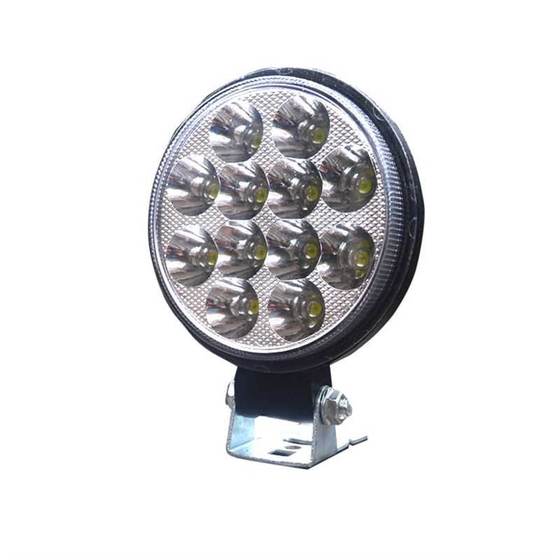 电动车灯led超亮摩托车改装外置射灯流氓大灯12v48v60v72v远近光