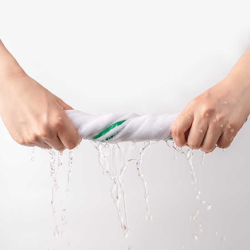 加厚喜茶霸王茶姬奶茶店分色吸水抹布吧台清洁布餐厅擦桌毛巾35cm