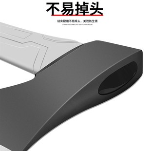 户外斧头劈柴板斧子伐木工小砍柴刀爷开山高硬度大号虎头农村