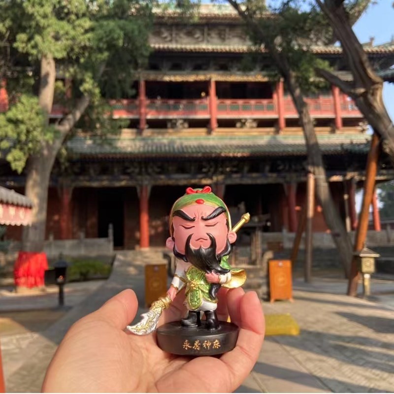 武财神关羽新款复古关帝神灵庇佑招财镇宅创意礼品高级关公公文创