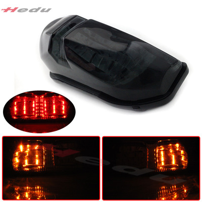 摩托车YAMAHA FZ8 10-13 FZ1 06-13 LED后尾灯 刹车灯 转向灯功能